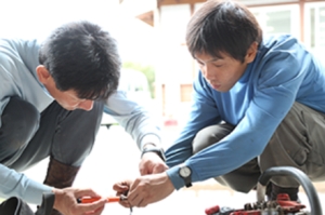 軟弱だった自分が、自然と林業に適応する体力を身につけた。