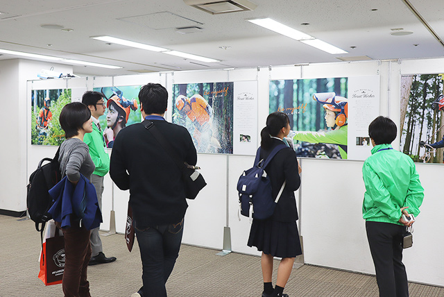 会場内展示パネル